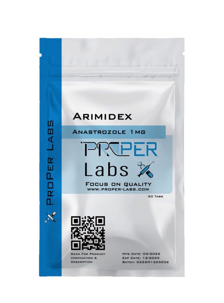 Proper Labs Arimidex - Anastrozole, Estrogen Blocker Tablets Used In Bodybuilding 