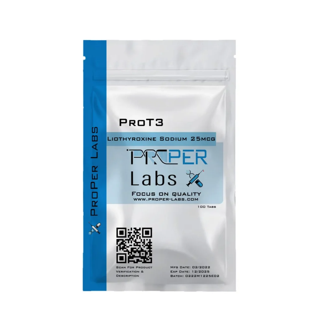 ProT3 Cytomel 25mcg (Liothyronine) Proper Labs Tablets