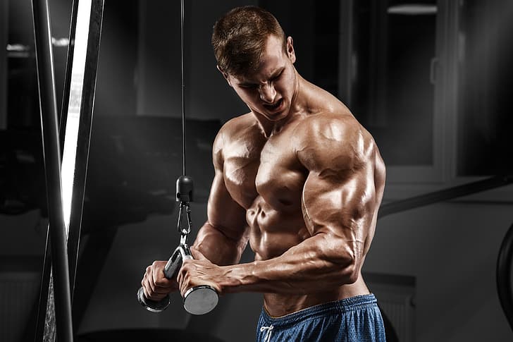 Pose Fitness Muscle Muscle Athlete Hd Wallpaper Preview 1
