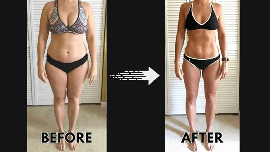 Clenbuterol Use By Women - Before And After Picture