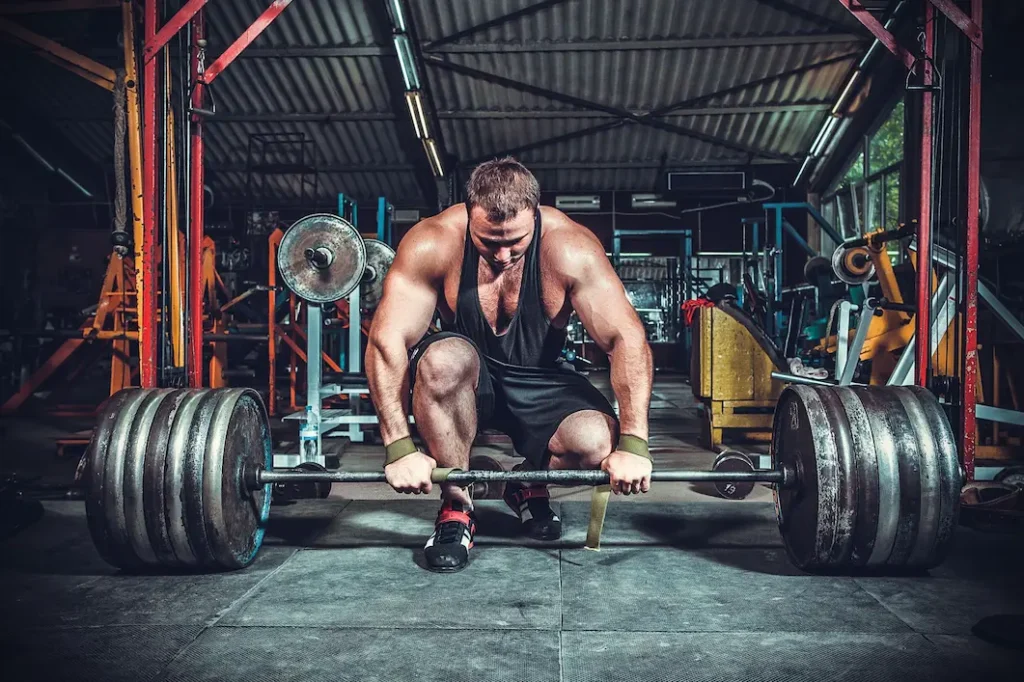 Powerlifter With Strong Arms Lifting Weights Royalty Free Image 595768514 1546267269