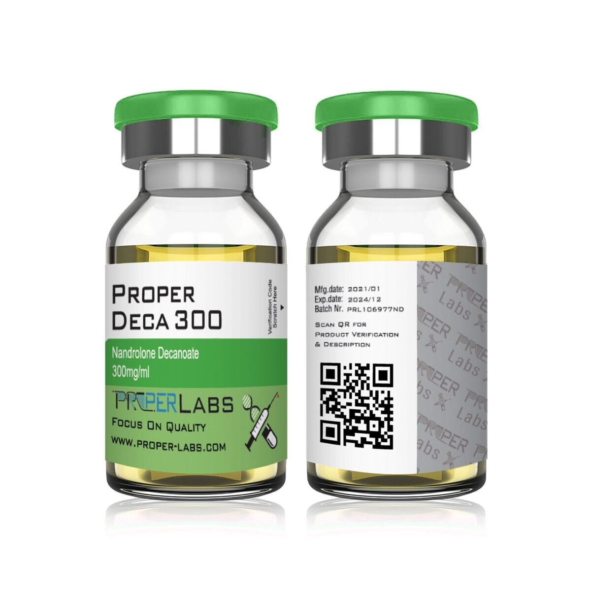 &Amp;Quot;Properdeca 300&Amp;Quot; Deca-Durabolin Vial By Proper Labs Brand.