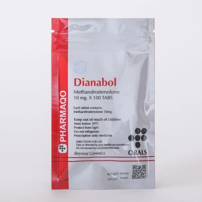 Dianabol / metandienone 10mg pills / tablets sachet