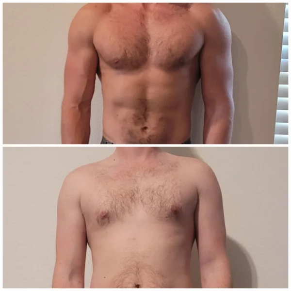 Men Body After 3 Months Of Anavar And Testosterone Cycle