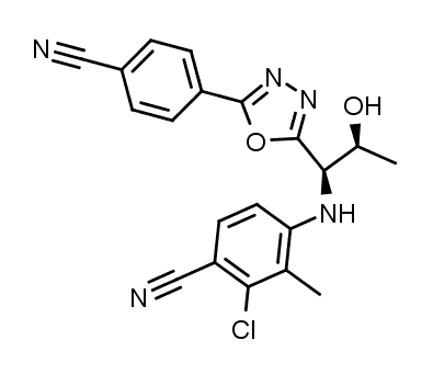 Rad-140 Testolone Chemical Structure