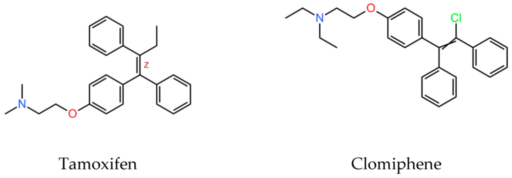Chemical Structure Of Two Pct Supplements: Tamoxifen Vs Clomiphene Clomid